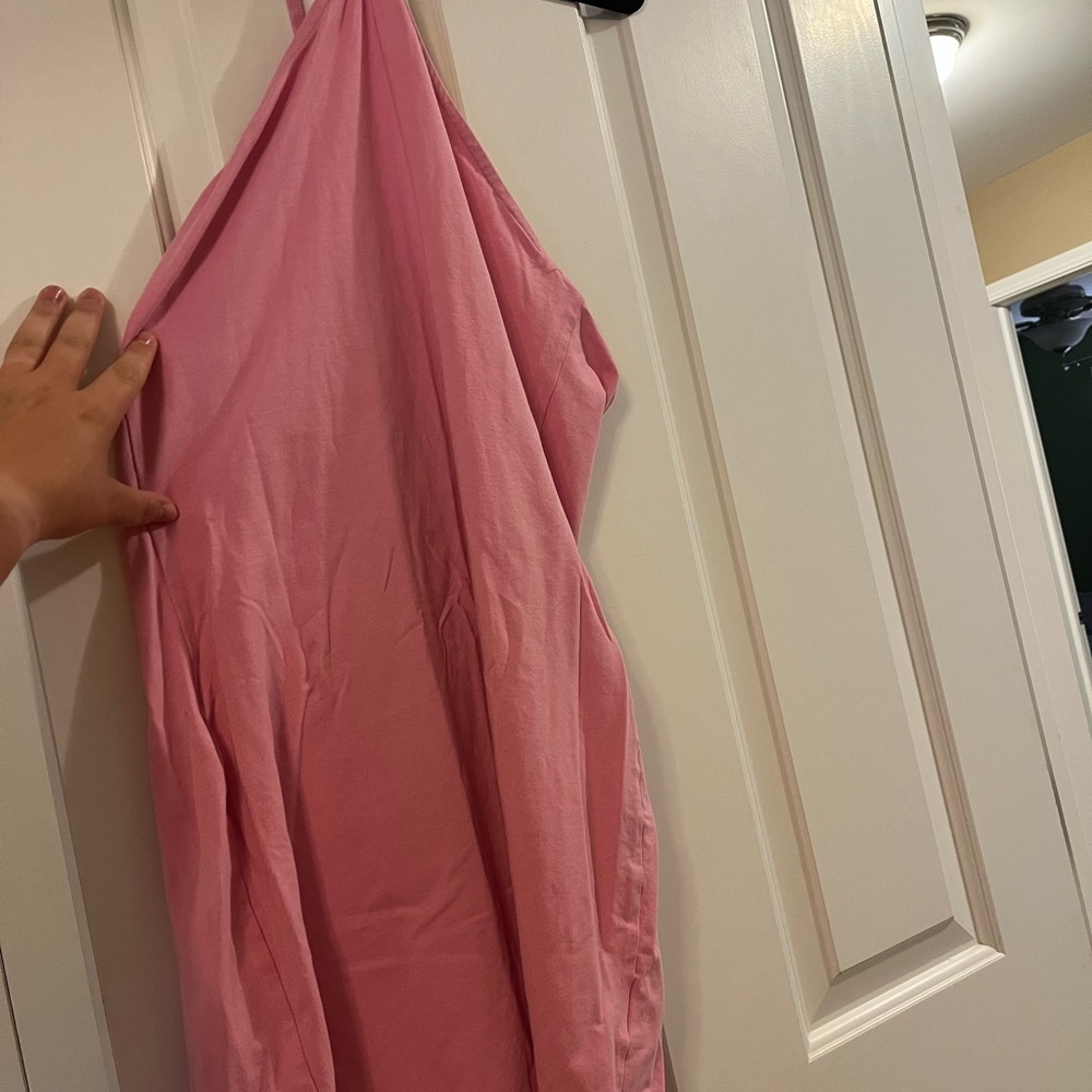 Pink Sleeveless Dress